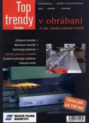 Top trendy v obrábaní IV. časť