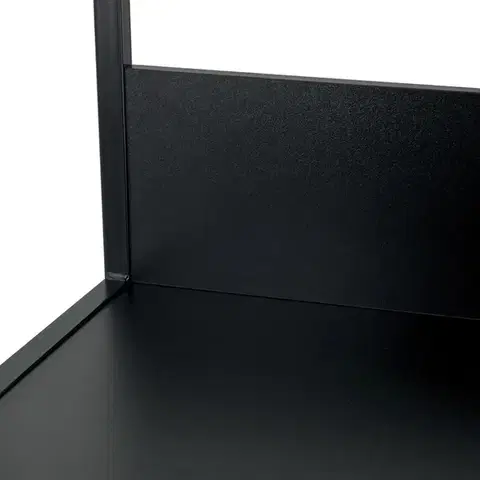 Regál LOFT 50 cm čierny