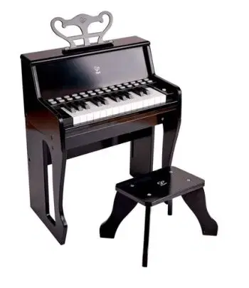 Čierne Piano uč sa pomocou svetiel HAPE - Hape