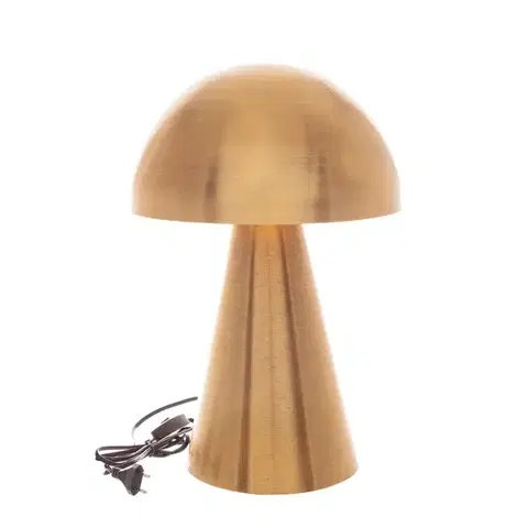 Dekoria Stolová lampa Mushroom Gold 48cm