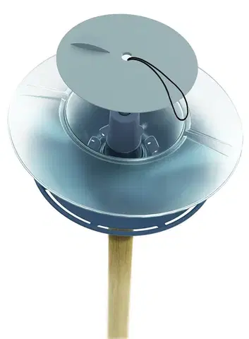 Kŕmidlo pre vtáčiky Birdie 29,4 cm sivý kameň