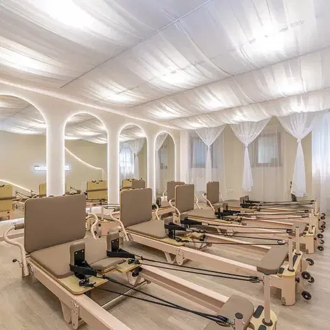 Pilates reformer inSPORTline Comfolder EVO Farba béžová