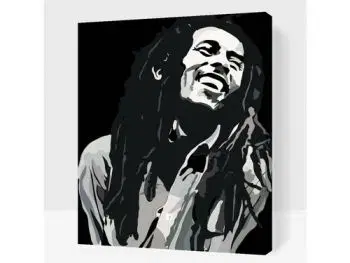 Maľovanie podľa čísiel Bob Marley (40x50cm)