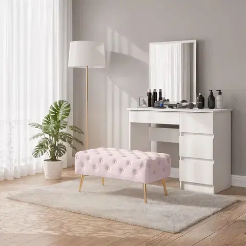 Taburet Madrid ružový