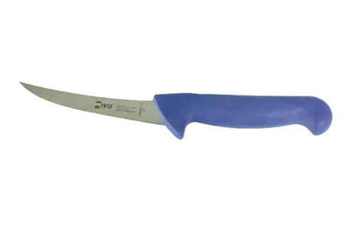 IVO Vykosťovací nôž IVO Curved Semi Flex 13 cm - modrý 206003.13.07