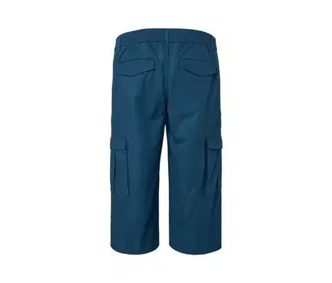 Cargo bermudy s 3/4 dĺžkou, modré