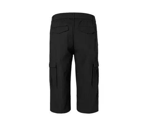 Cargo bermudy s 3/4 dĺžkou, antracitové