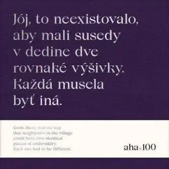 Aha x 100 - limitovaná edícia v boxe - Tomáš Kompaník