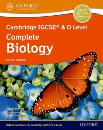 Cambridge IGCSE® & O Level Complete Biology: Student Book Fourth Edition - Ron Pickering