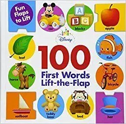 Disney Baby 100 First Words Lift-The-Flap