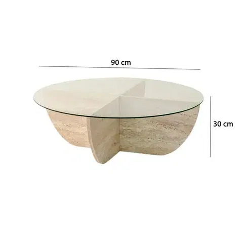 Konferenčný stolík Line Walnut