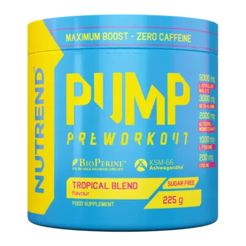Nutrend Pre-Workout PUMP tropical blend