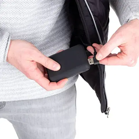 inSPORTline Electronics WARMhim čierna - S