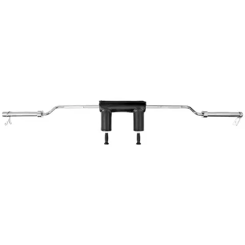 Olympijský hriadeľ na drepy inSPORTline Squabar 239,3cm/50mm • 25,5kg • do 317kg • s objímkami