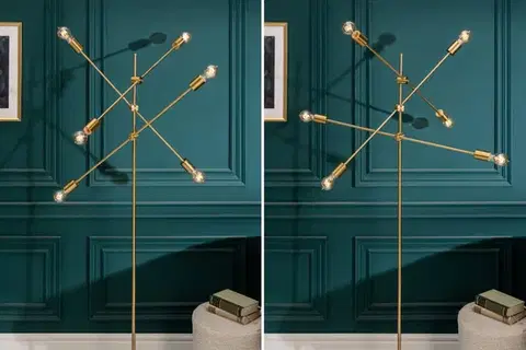 Stojací lampa GITEGA Dekorhome