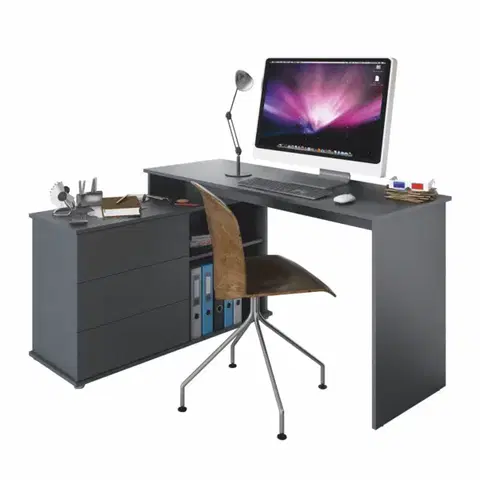 Rohový PC stôl TERINO Tempo Kondela