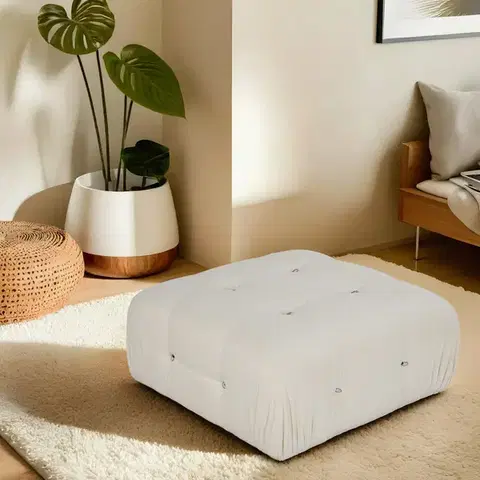 Taburetka Bubble Pouffe Béžová