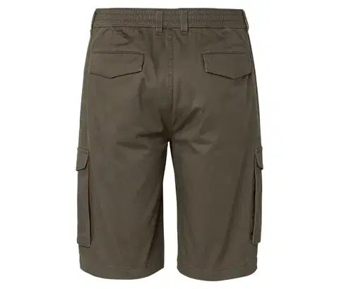 Cargo šortky, kaki