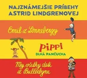 Set Najznámejšie príbehy Astrid Lindgrenovej (9 CD) - audioknihy - Astrid Lindgren