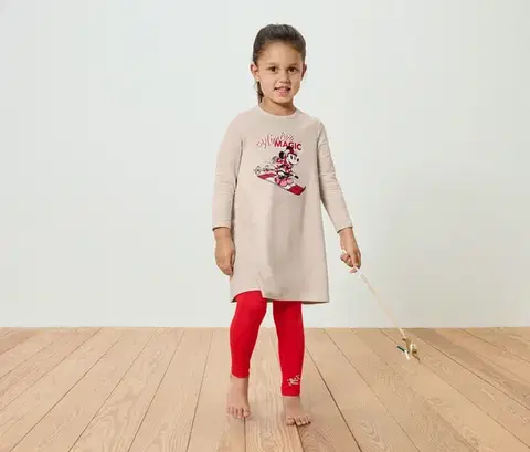 Detská nočná košeľa s legínsami »Mickey and Friends«