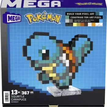 MEGA Pokémon pixel art - Squirtle Mattel