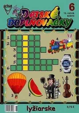 Detské doplňovačky 6 2014 lyžiarske