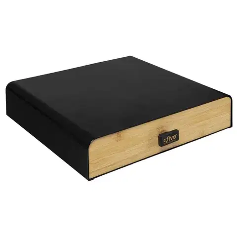 Box Modern na kávové kapsule čierny