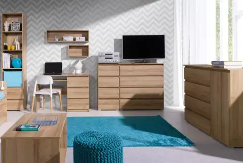 ArtMadex Šatníková skriňa COSMO C02 | dub riviera