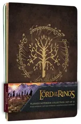 Lord of the Rings Planner Notebook Collection (Set of 3) - Editions Insight