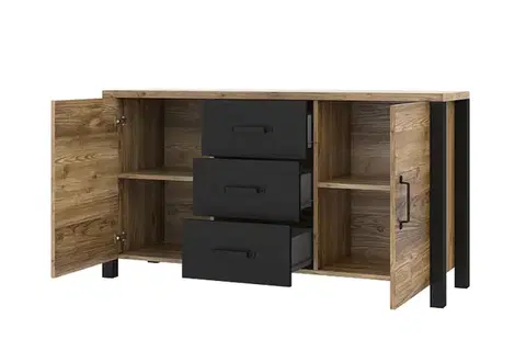 VITTO kombinovaná nízka komoda 26