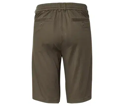Šortky chino, kaki