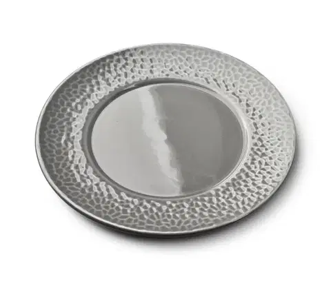 Dezertný tanier HUDSON 19 cm sivý