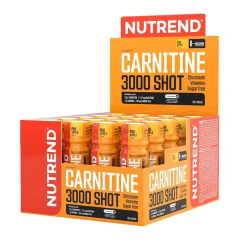 Nutrend Carnitine 3000 SHOT 20x60 ml ananás