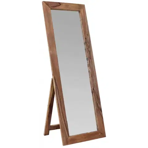 Zrkadlo Rami 60x170 indický masív palisander