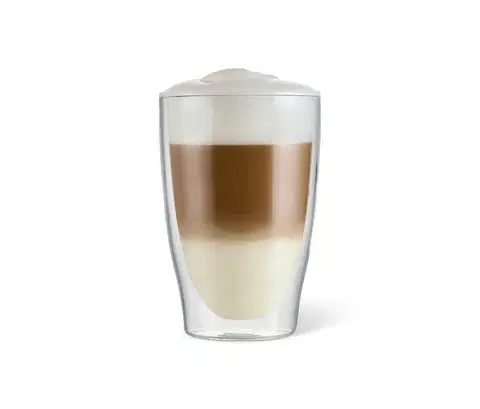 2 dvojstenné poháre na latte macchiato