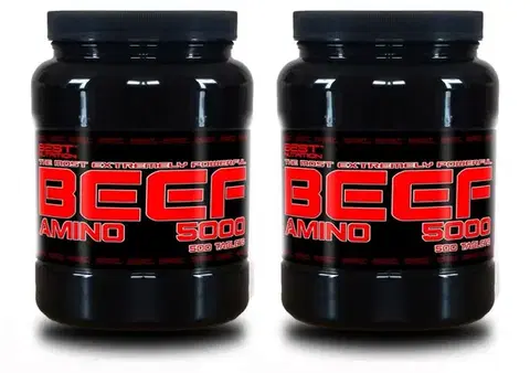Amino BEEF 5000 od Best Nutrition 250 tbl + 250 tbl