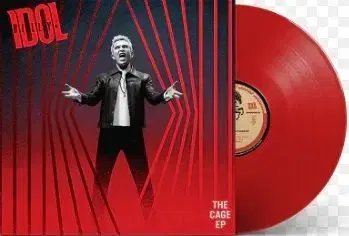 Idol Billy - The Cage (Red) EP Vinyl - Billy Idol