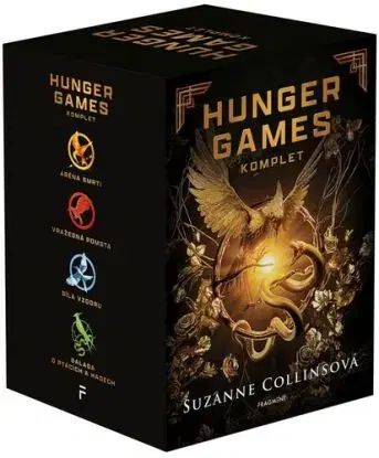 Hunger Games – komplet, 1.-4.díl - box - Suzanne Collins