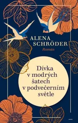 Dívka v modrých šatech v podvečerním světle - Alena Schröder