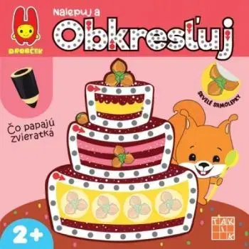 Čo papajú zvieratká - nalepuj a obkresľuj