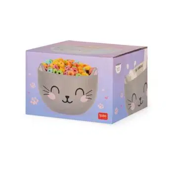 Legami Keramická miska na cereálie Kitty HOME SWEET HOME