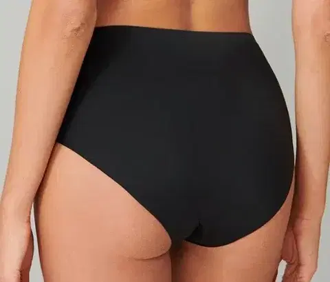Neviditeľné nohavičky SCHIESSER Maxi, čierne