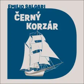Černý korzár - audiokniha CD - Emilio Salgari