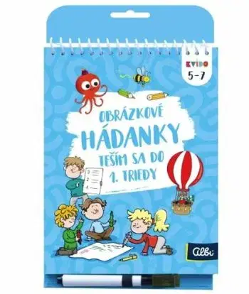 Kvído - Obrázkové hádanky 2 - Těším se do 1. třídy SK