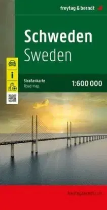 Švédsko 1:600 000 - automapa