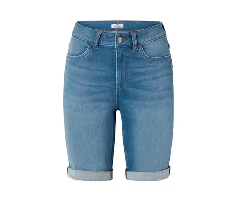 Džínsové bermudy – strih »Lea«, svetlomodrý denim
