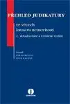 Přehled judikatury ve věcech katastru nemovitostí - Eva Barešová, Petr Baudyš