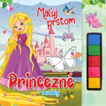 Maľuj prstom - Princezné