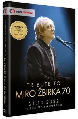 Various - Tribute to Miro Zbirka 70 DVD - Miroslav Žbirka