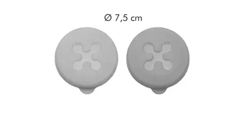Tescoma viečka na jogurty PRESTO ø 8 cm, 2 ks